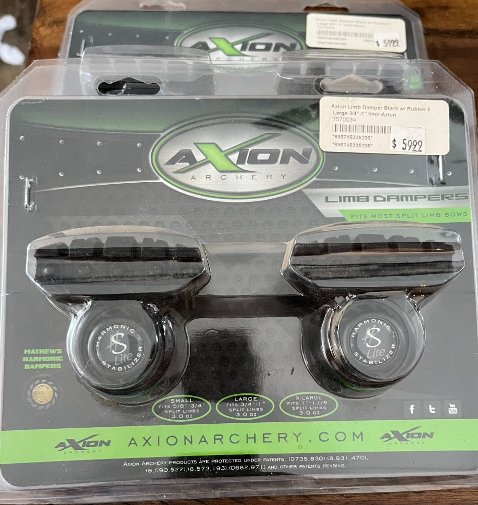 Axion Limb Damper Rubber Mount Ontario Archery Supply