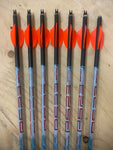 Used 7 Black Eagle PS 23 300 Spine Arrows