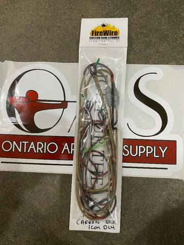FIREWIRE CUSTOM BOWSTRINGS -CARBON ICON DLX-Ontario Archery Supply