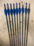 Used 9 Black Eagle X Impact 350/001 Arrows