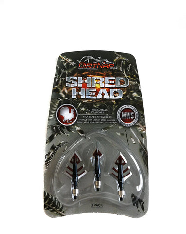 Dirt Nap Shred Head 100/125 Broadheads - Ontario Archery Supply