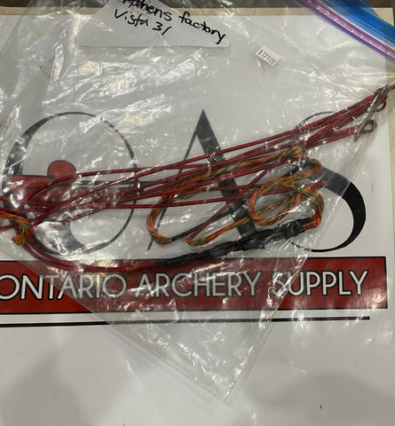 Athens Vista 31 Factory Strings - Ontario Archery Supply