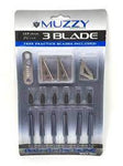 MUZZY 3 BLADE 125 G CLEARANCE