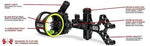 CBE Tactic Micro Bow Hunting Sight - Ontario Archery Suppl