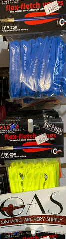 Flex Fletch FFP-250  Low-Profile Archery Vanes Clearance 25% Off - Ontario Archery Supply