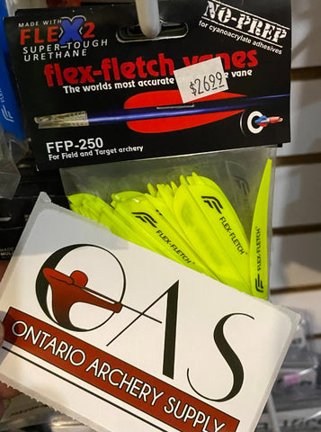 Flex Fletch FFP-250 Low-Profile Archery Vanes 39 Pack Clearance 25% Off