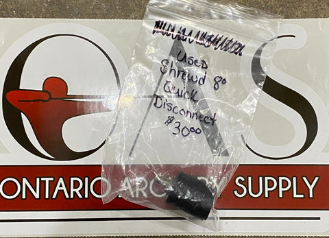 USED SHREWD 8 DEGREE QUICK DISCONNECT CLEARANCE - Ontario Archery Supply