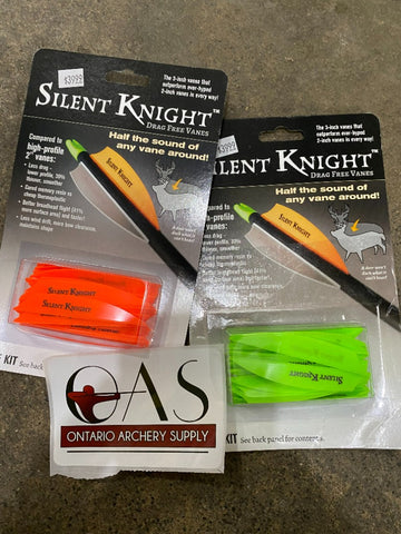 Flex Fletch Silent Knight Vanes (36 Pack) Clearance