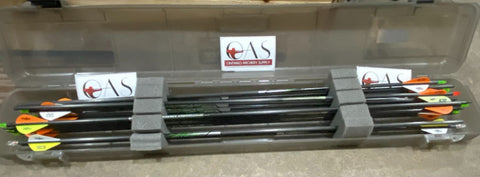 USED MIXED AXIS 340 ARROWS AND CASE CLEARANCE - Ontario Archery Supply