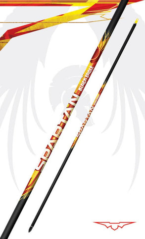 Black Eagle Arrows Spartan Bare Shafts - Ontario Archery Supply