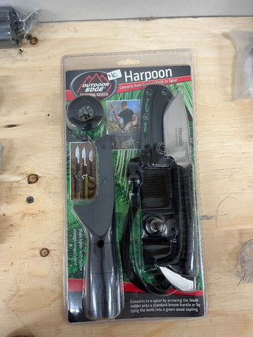 Outdoor Edge Harpoon Survival Knife/Spear-Ontario Archery Supply
